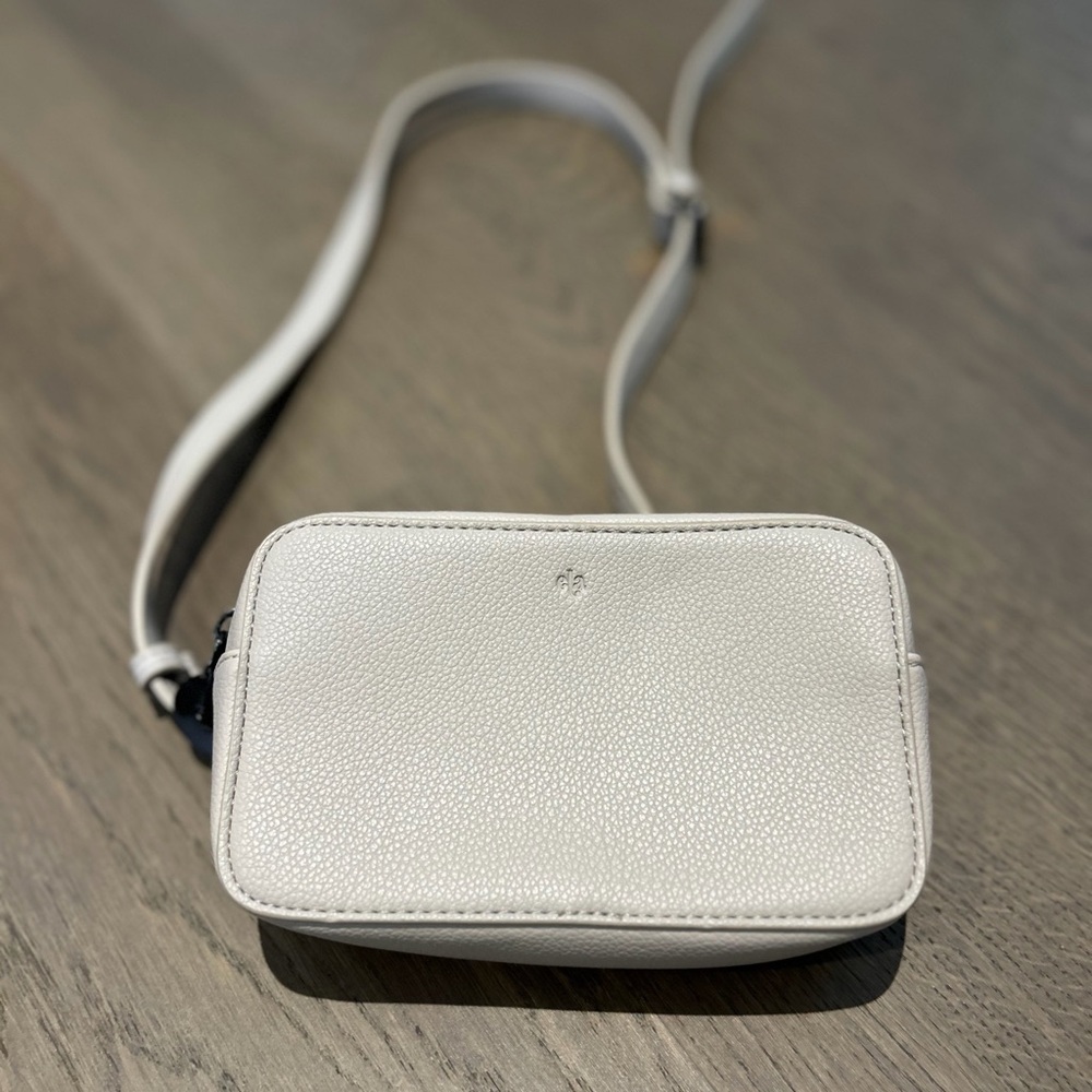 Mini Cream Crossbody Bag from Ela x Jilly Box/Jillian Harris